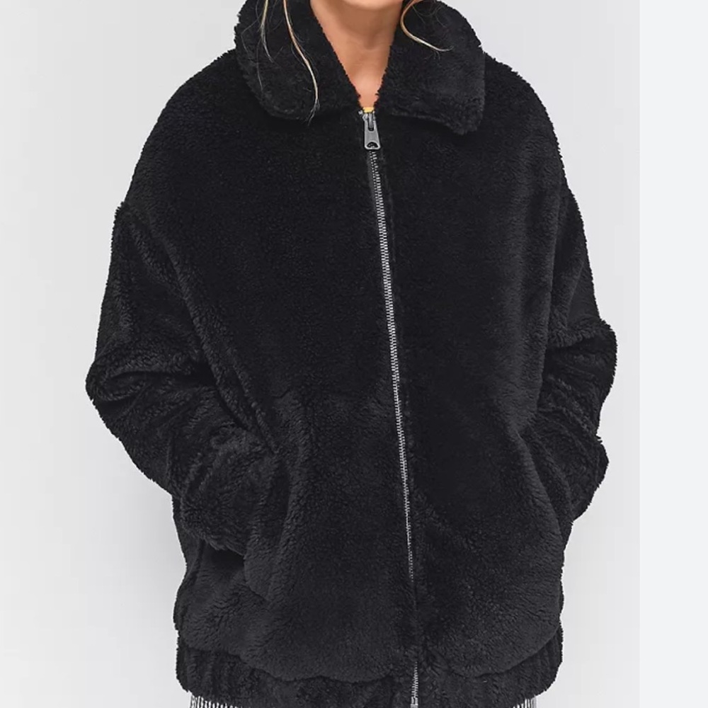 Urban Outfitters Oversized Teddy Jacket
